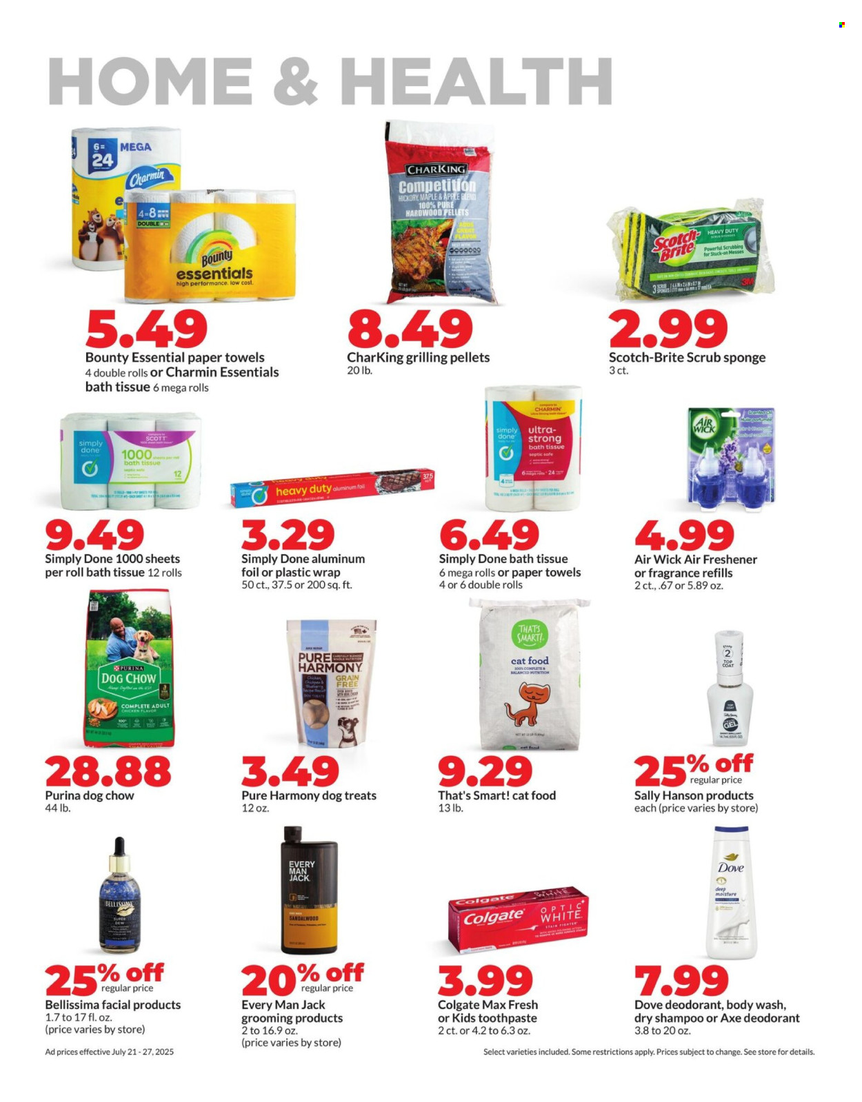 Hy-Vee ad - 07/21/2025 - 07/27/2025. Page 28