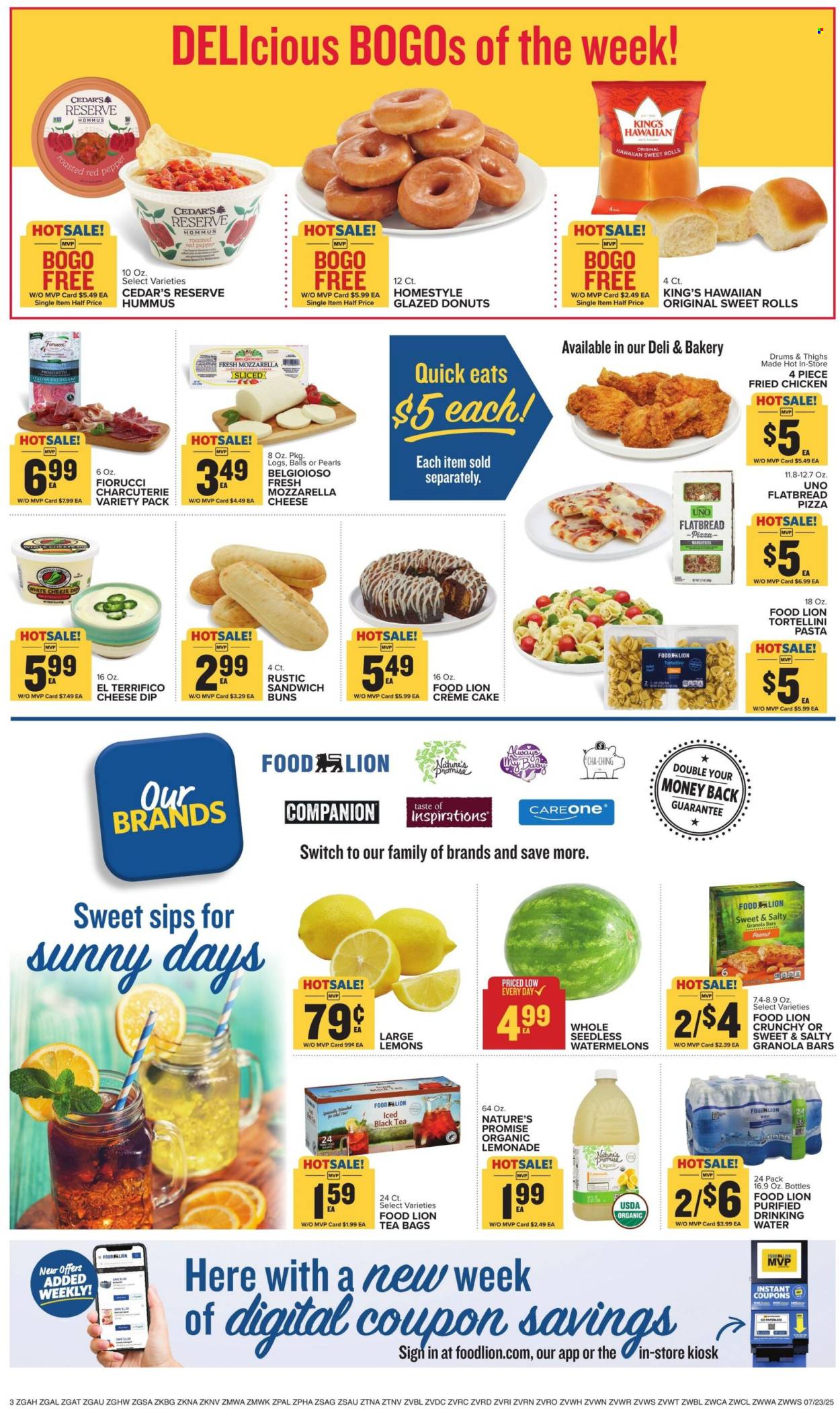Food Lion ad - 07/23/2025 - 07/29/2025. Page 3