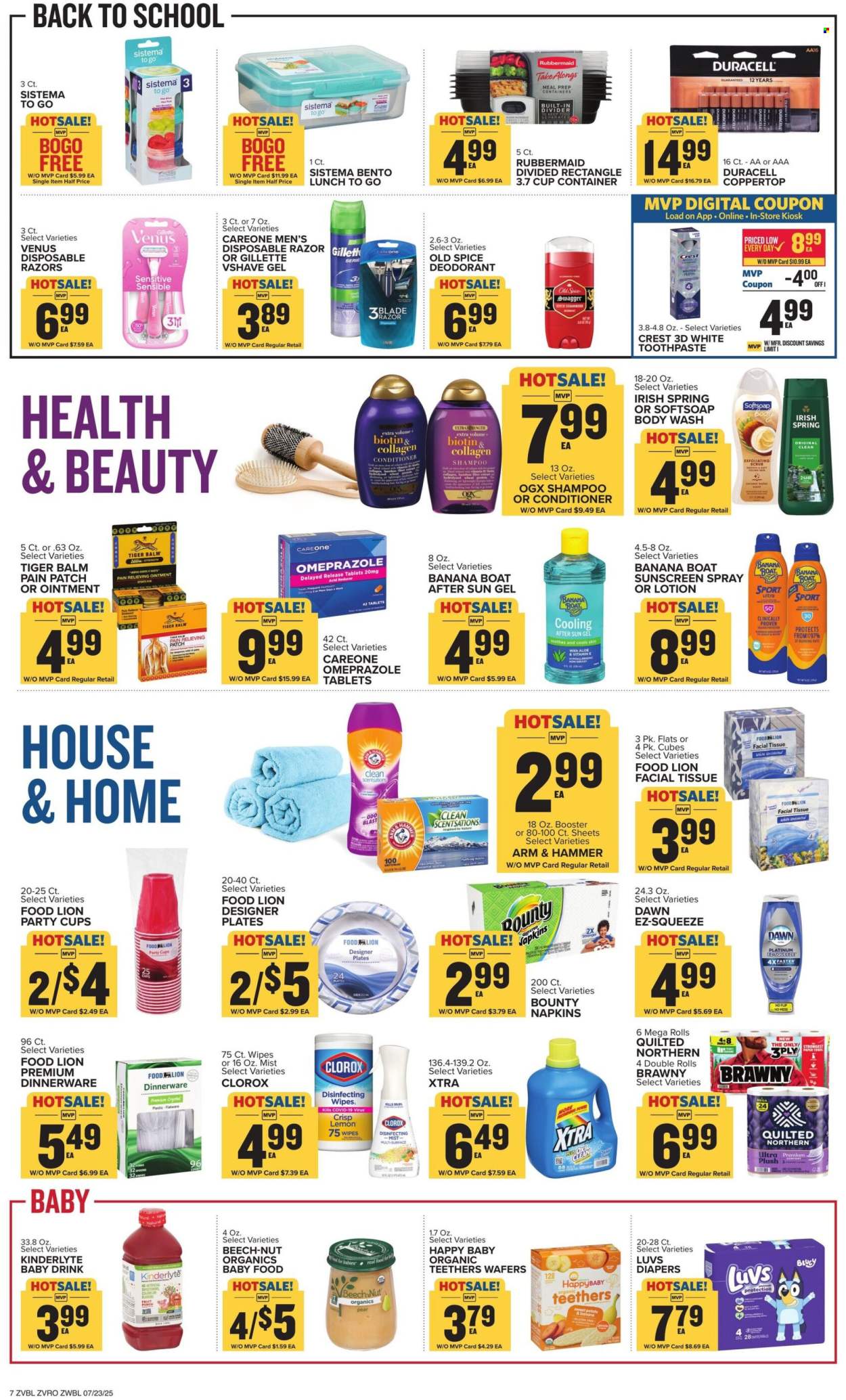 Food Lion ad - 07/23/2025 - 07/29/2025. Page 7