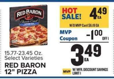 Red Baron 12" Pizza