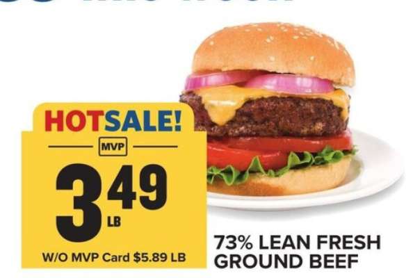 73% Lean Fresh Ground Beef