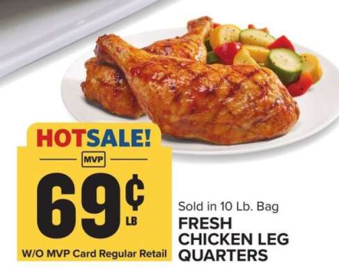Fresh Chicken Leg Quarters