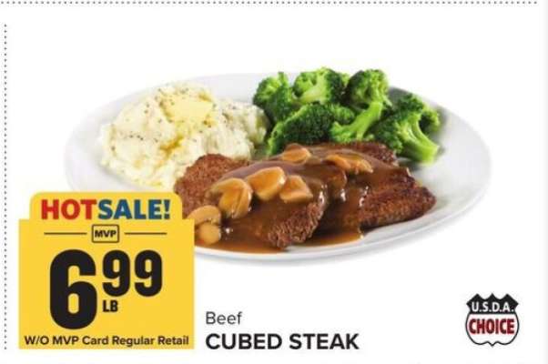 Beef Cubed Steak