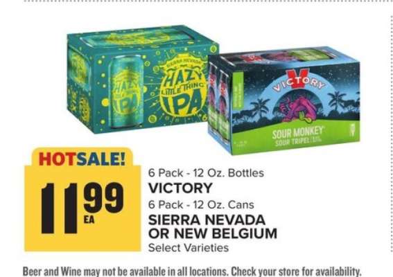 VICTORY / SIERRA NEVADA OR NEW BELGIUM
