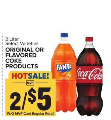Original or Flavored Coke Products