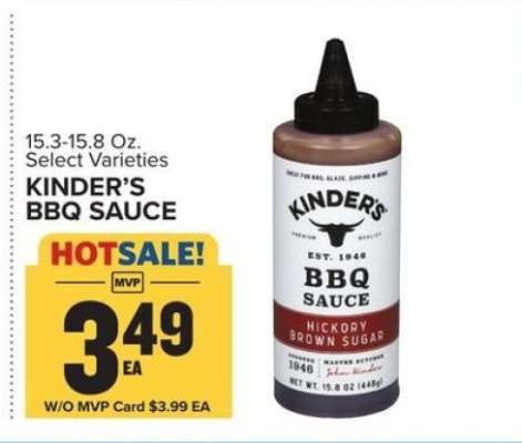 Kinder's BBQ Sauce