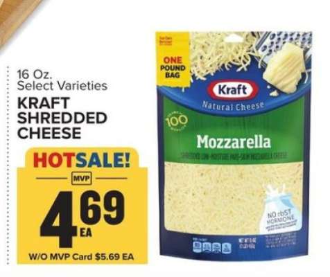 Kraft Shredded Cheese