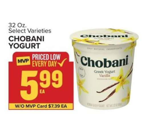 Chobani Yogurt