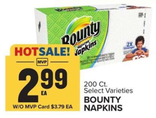 Bounty Napkins