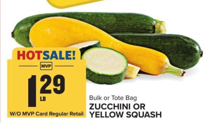Zucchini or Yellow Squash