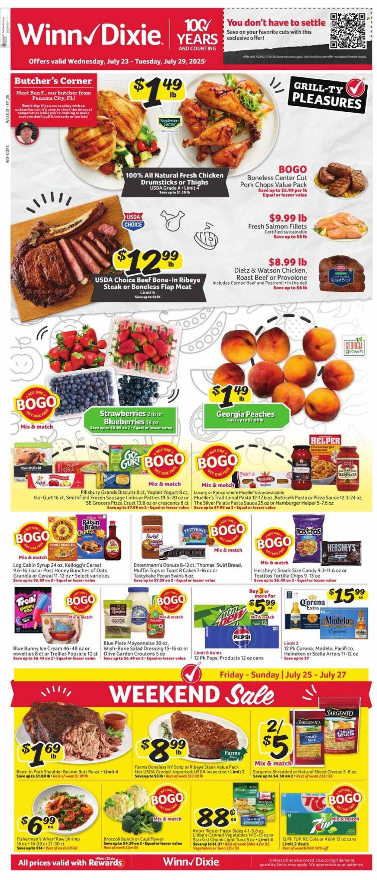 Winn Dixie ad - 07/23/2025 - 07/29/2025. Page 1