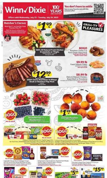 Winn Dixie Flyer - 07/23/2025 - 07/29/2025.