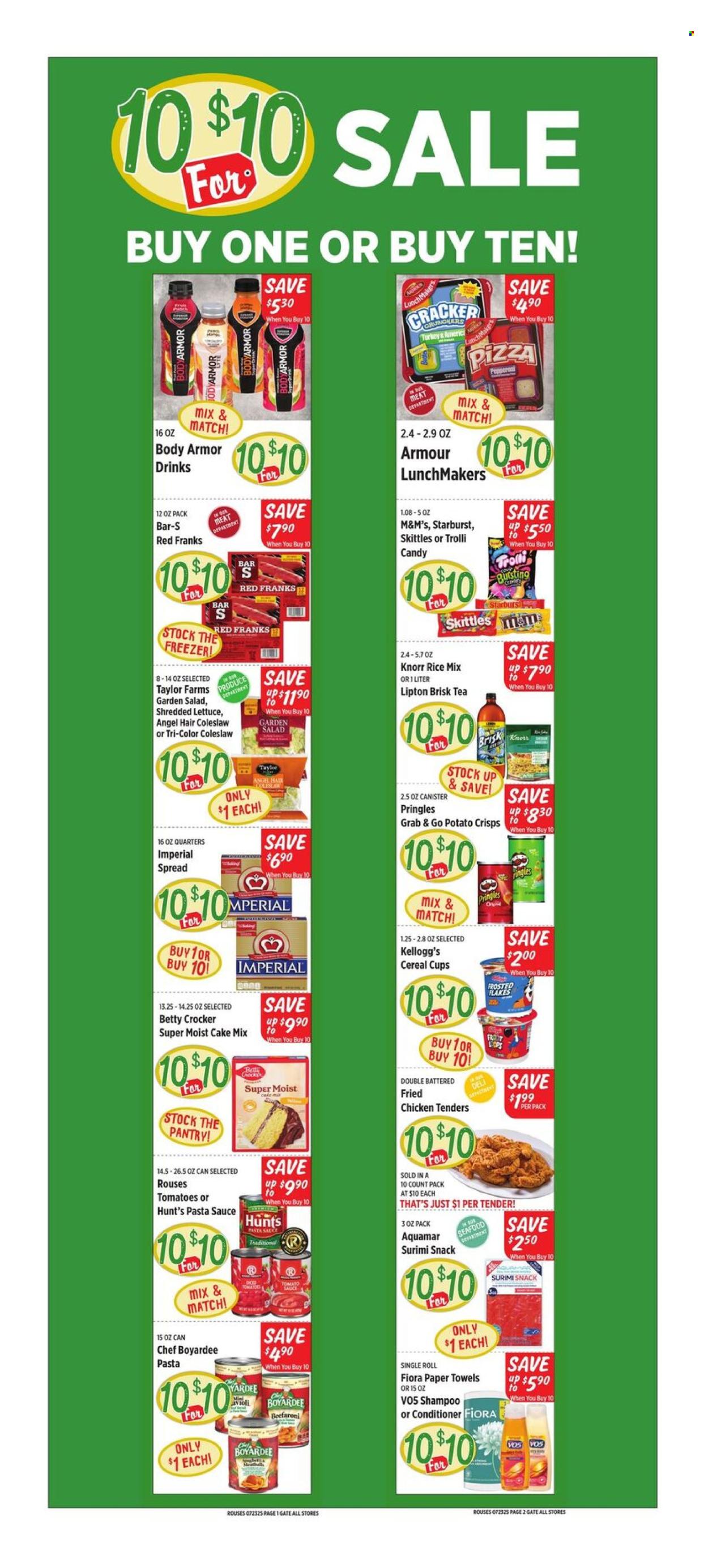 Rouses Markets ad - 07/23/2025 - 07/30/2025. Page 7