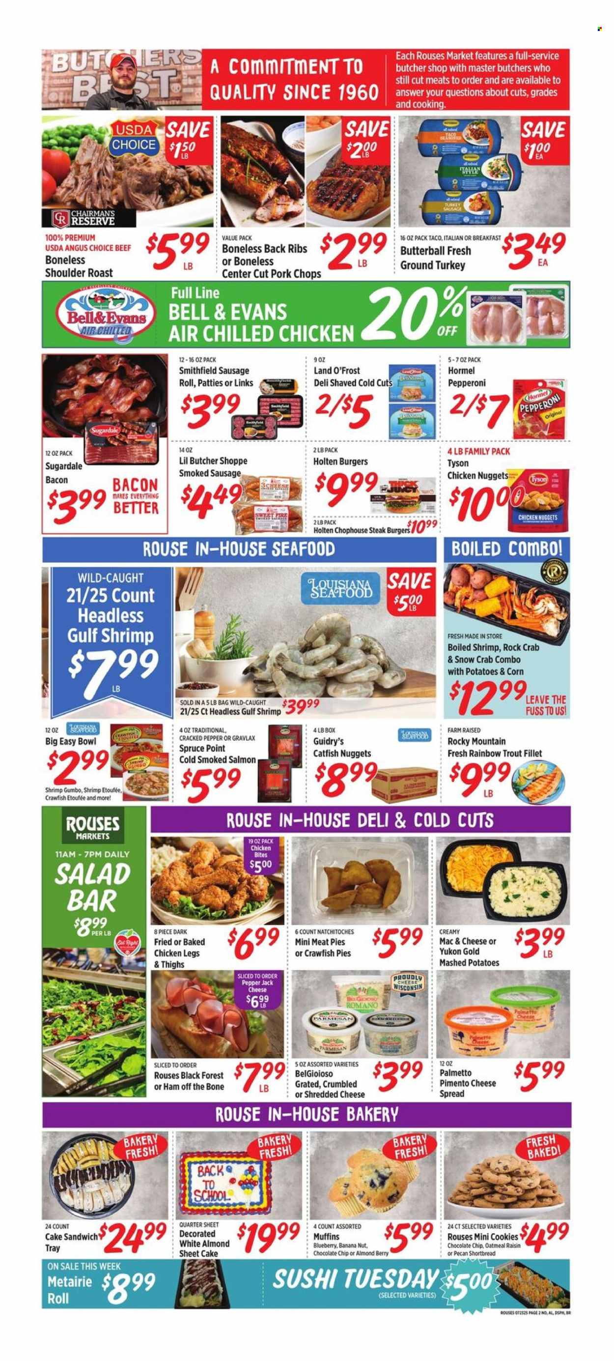 Rouses Markets ad - 07/23/2025 - 07/30/2025. Page 2