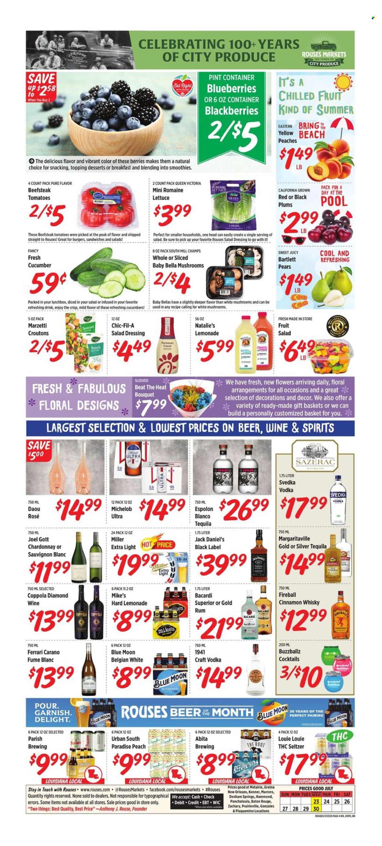 Rouses Markets ad - 07/23/2025 - 07/30/2025. Page 6