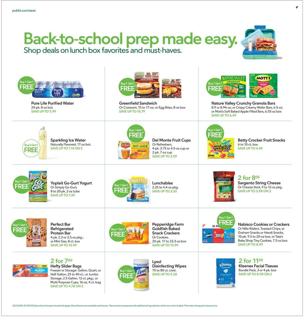 Publix ad - 07/23/2025 - 07/29/2025. Page 2