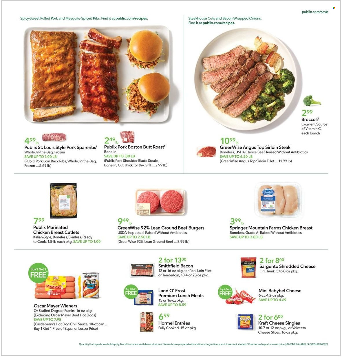 Publix ad - 07/23/2025 - 07/29/2025. Page 5