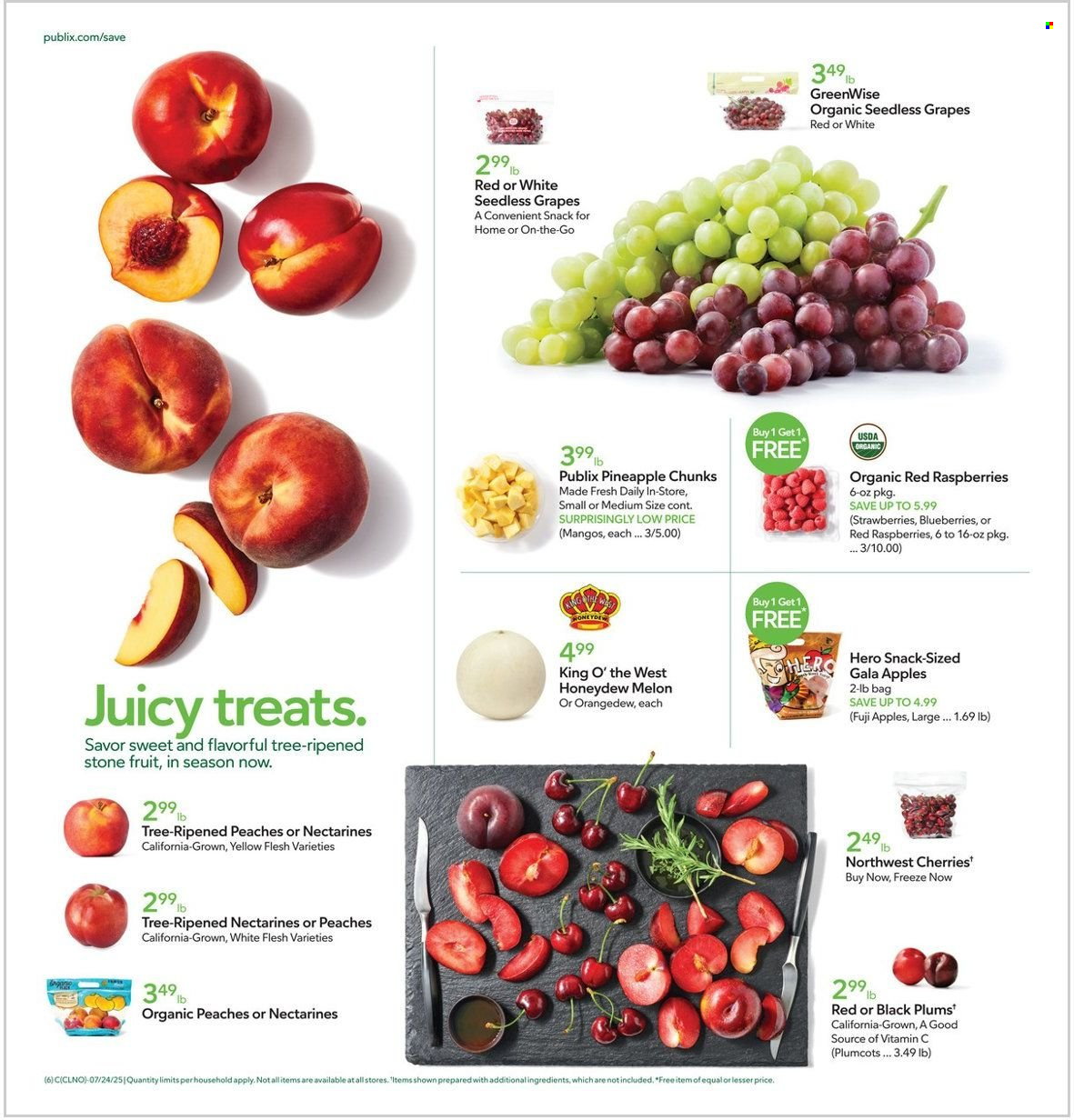 Publix ad - 07/23/2025 - 07/29/2025. Page 6