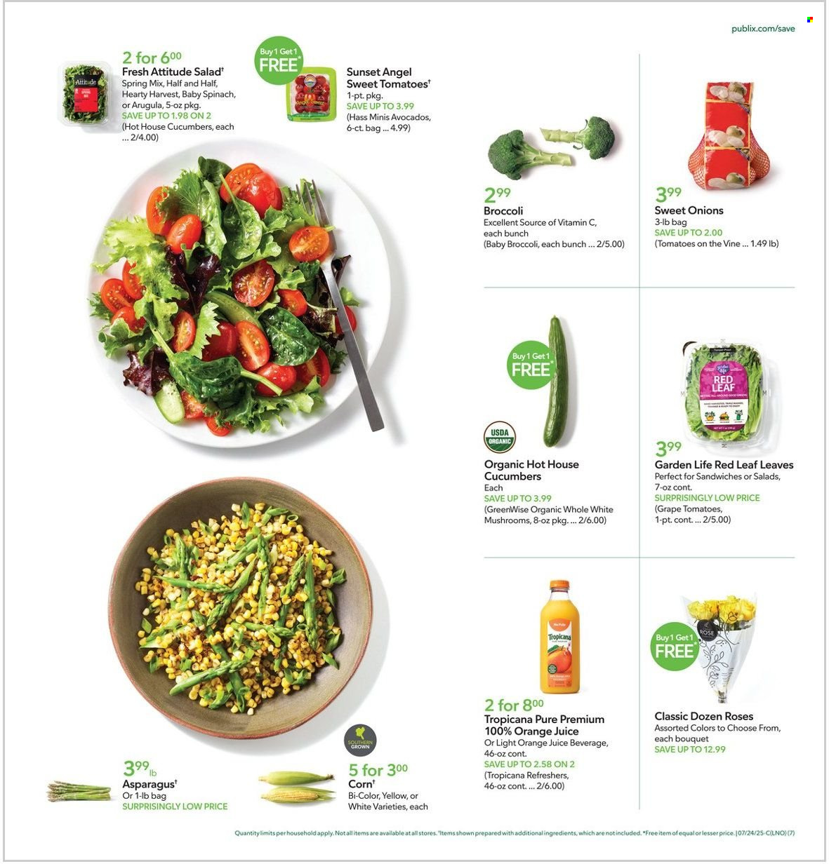 Publix ad - 07/23/2025 - 07/29/2025. Page 7
