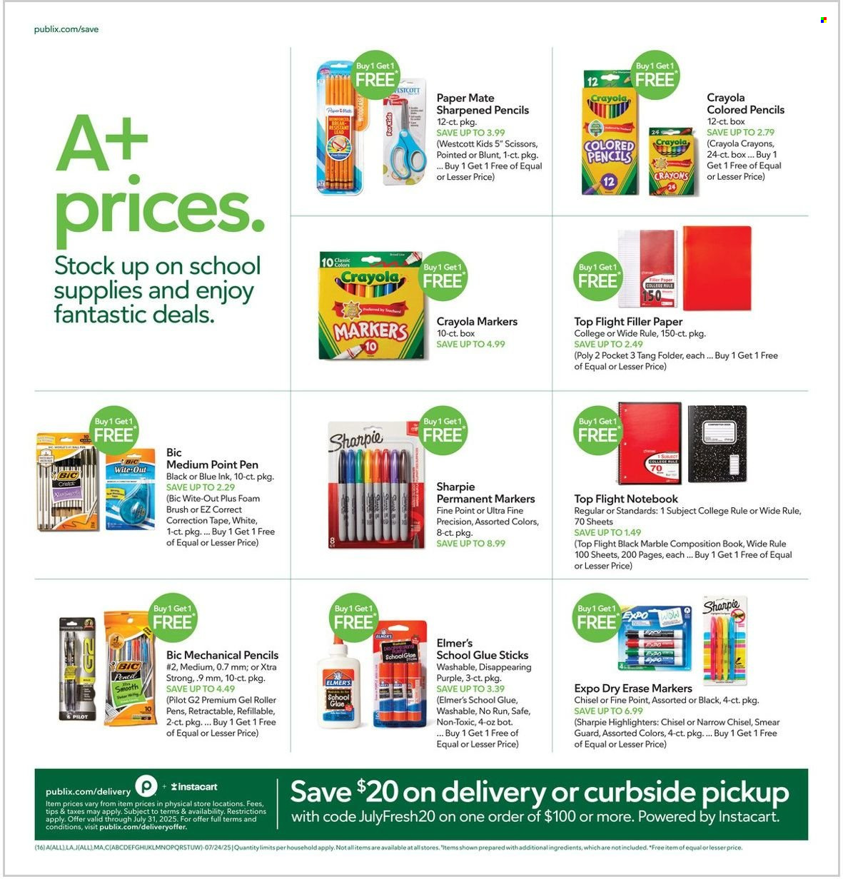 Publix ad - 07/23/2025 - 07/29/2025. Page 16