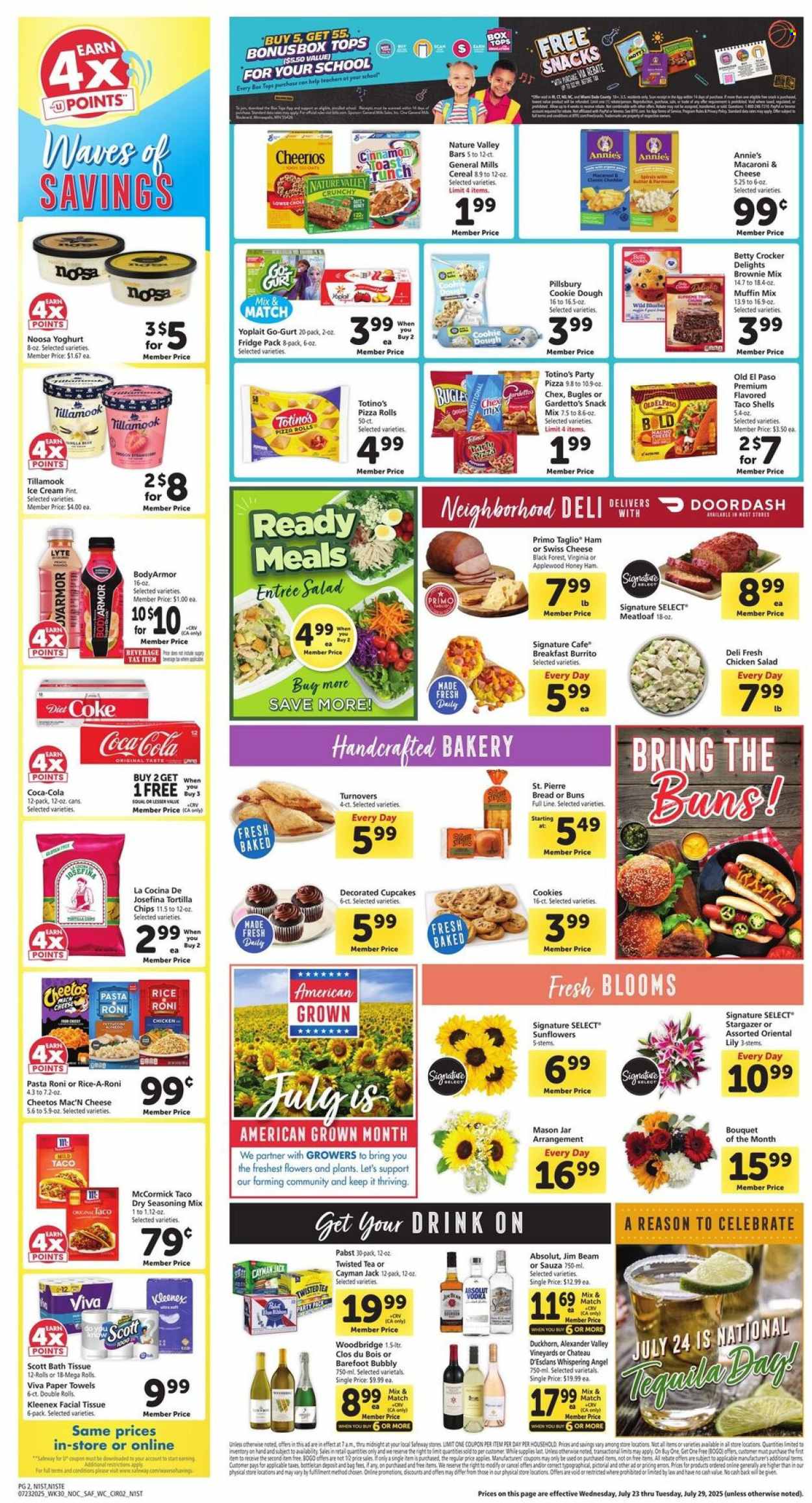 Safeway ad - 07/23/2025 - 07/29/2025. Page 2