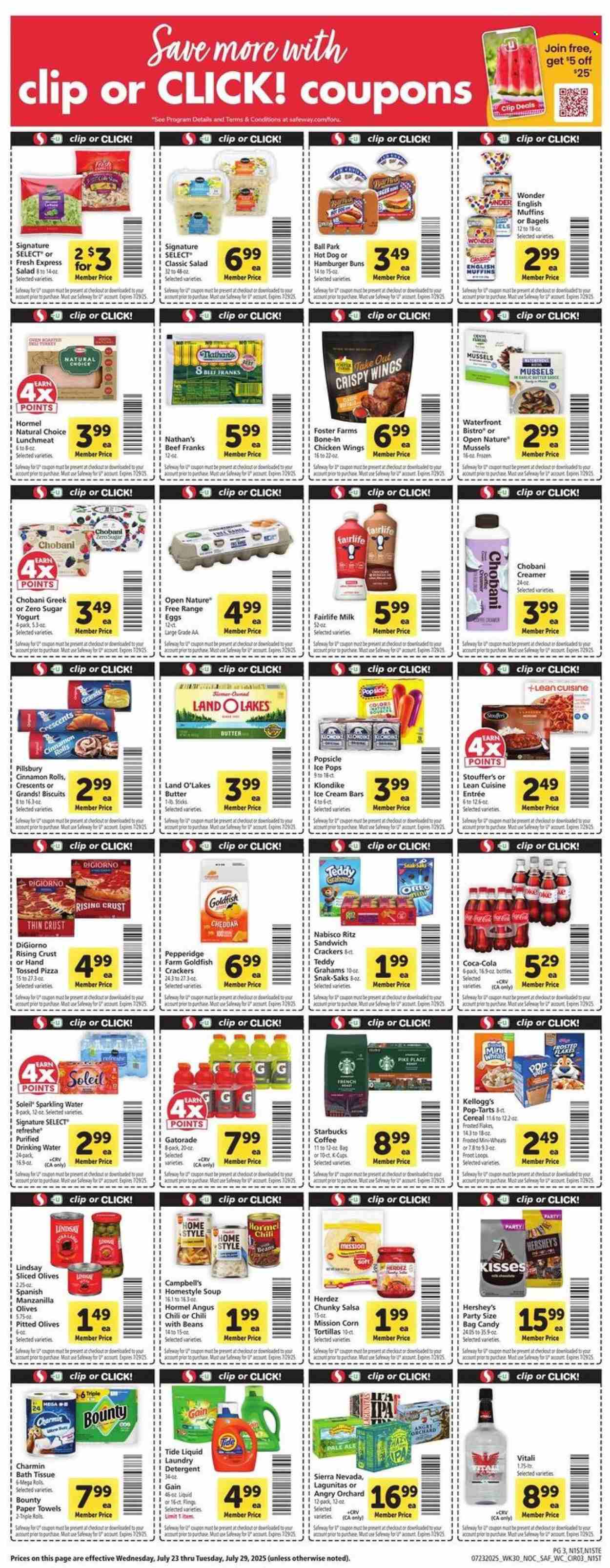 Safeway ad - 07/23/2025 - 07/29/2025. Page 3