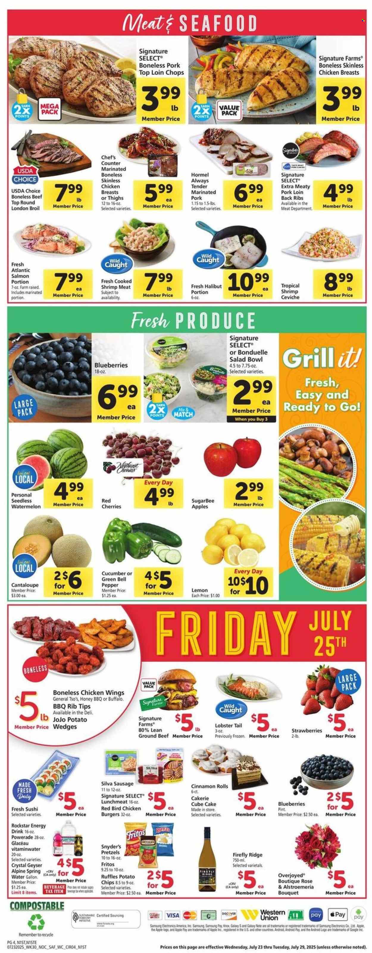 Safeway ad - 07/23/2025 - 07/29/2025. Page 4