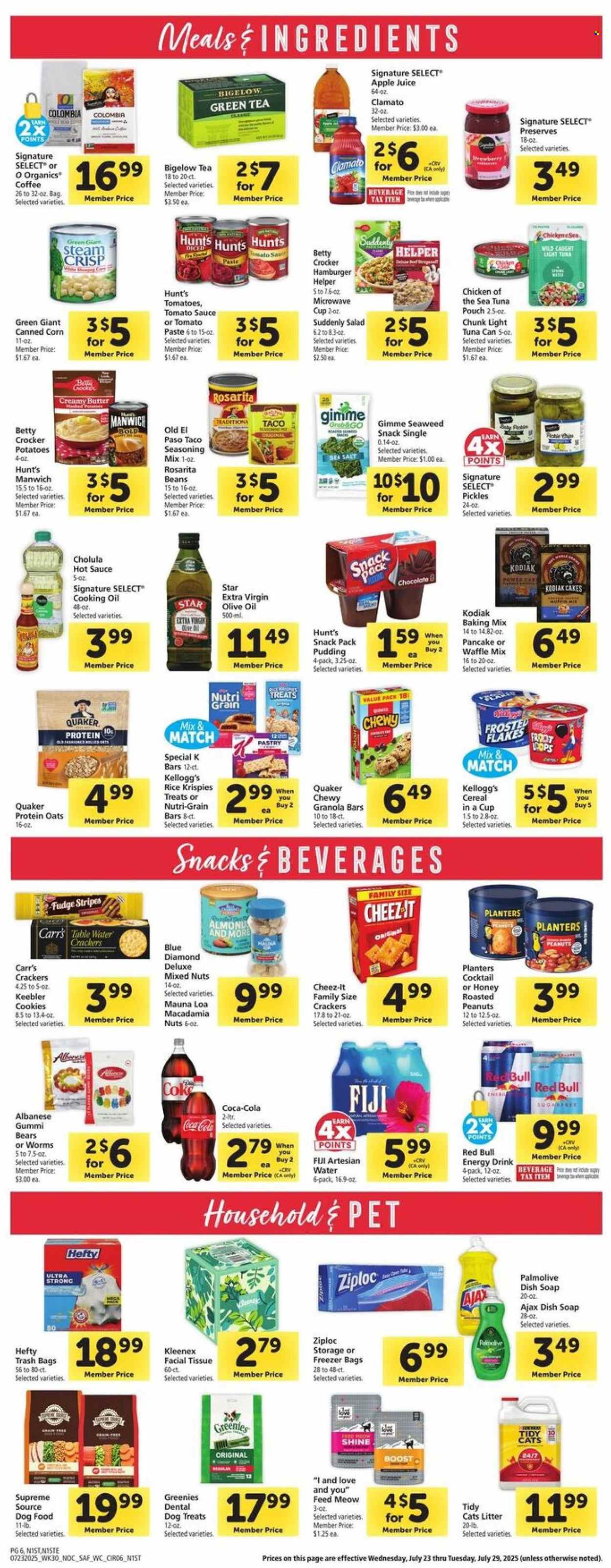 Safeway ad - 07/23/2025 - 07/29/2025. Page 6