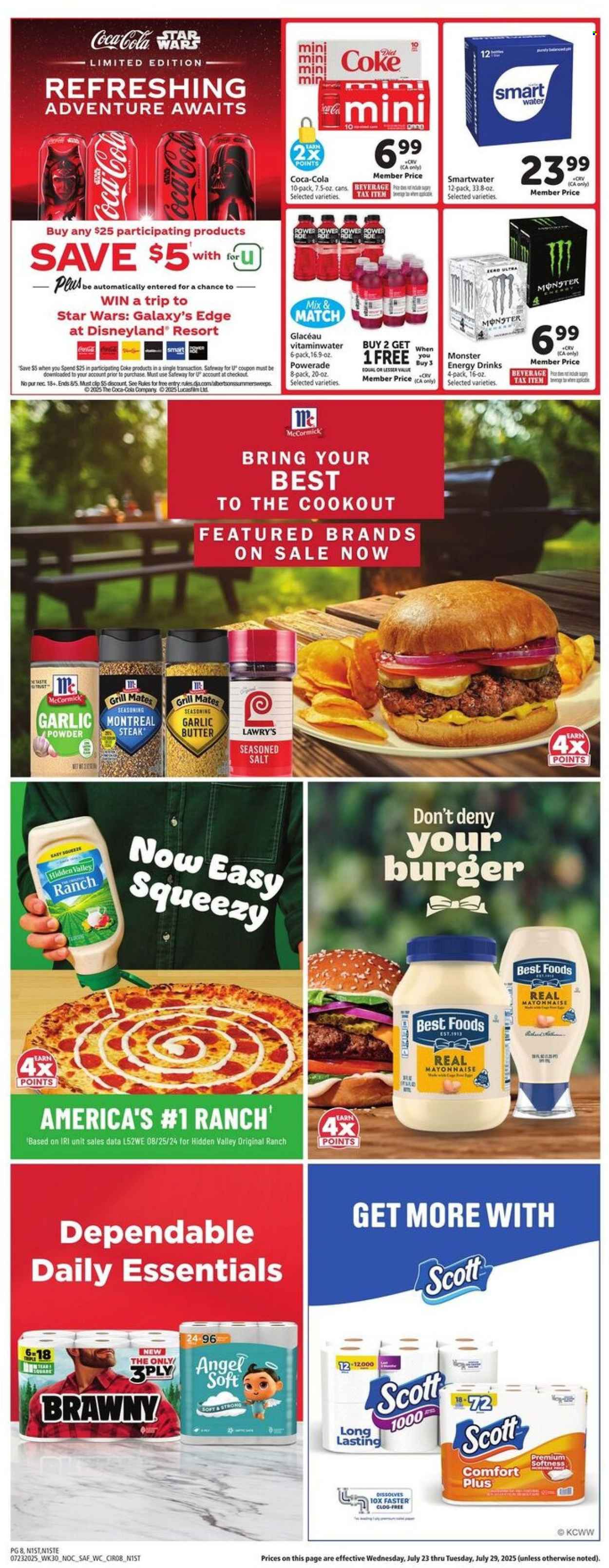 Safeway ad - 07/23/2025 - 07/29/2025. Page 8