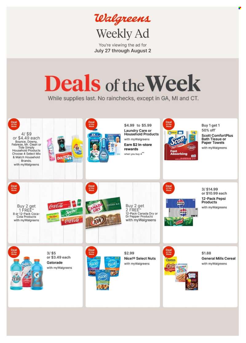 Walgreens Flyer - 07/27/2025 - 08/02/2025.