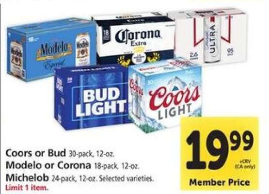 Coors or Bud, Modelo or Corona, Michelob