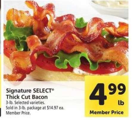 Signature SELECT Thick-Cut Bacon