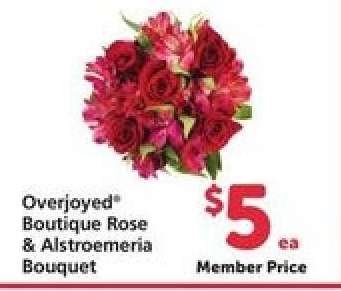 Overjoyed Boutique Rose & Alstroemeria Bouquet