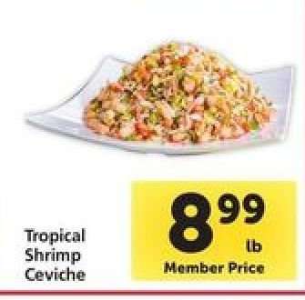 Tropical Shrimp Ceviche