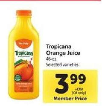 Tropicana Orange Juice