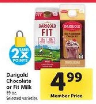 Darigold Chocolate or Fit Milk
