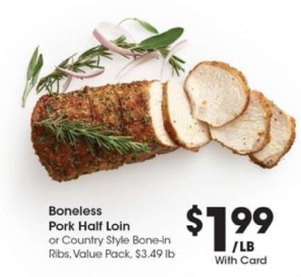 Boneless Pork Half Loin