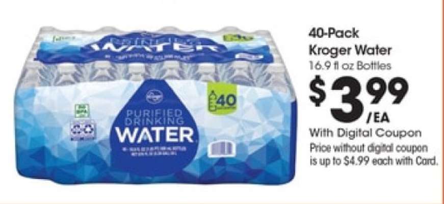 40-Pack Kroger Water