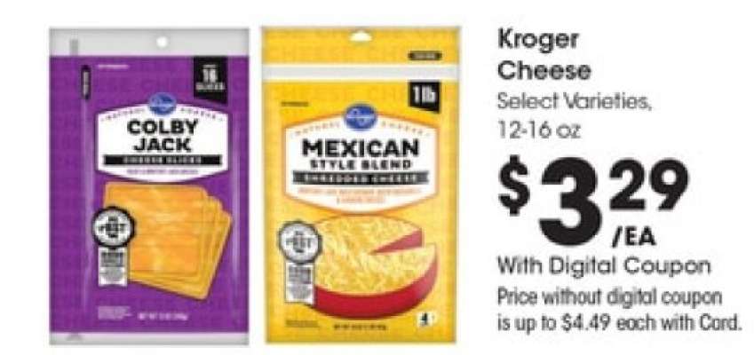 Kroger Cheese