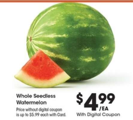 Whole Seedless Watermelon