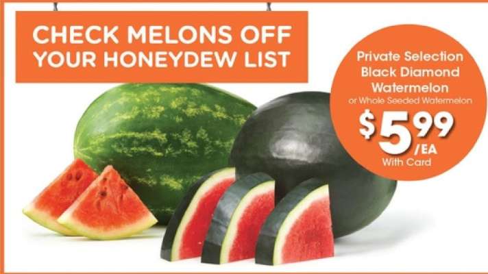 Private Selection Black Diamond Watermelon