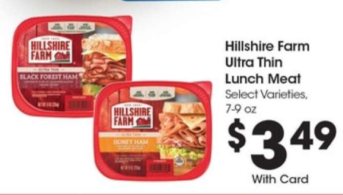 Hillshire Farm Ultra Thin Lunch Meat