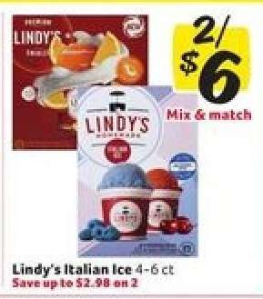 Lindy's Italian Ice