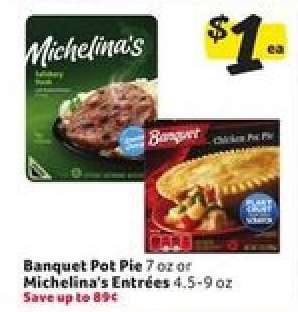 Banquet Pot Pie or Michelina's Entrées