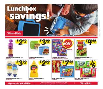 Winn Dixie Flyer - 07/23/2025 - 08/05/2025.