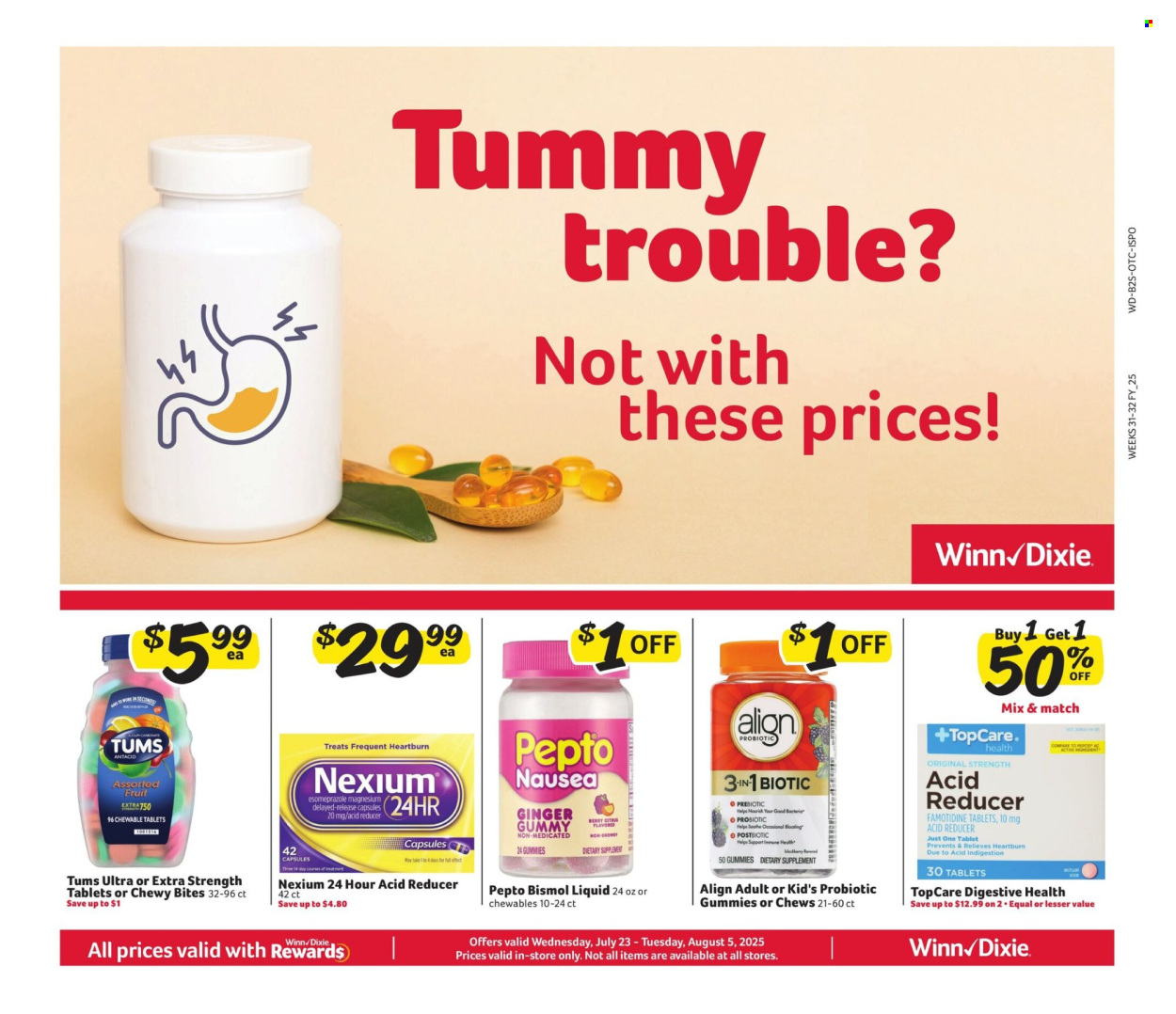 Winn Dixie ad - 07/23/2025 - 08/05/2025. Page 8
