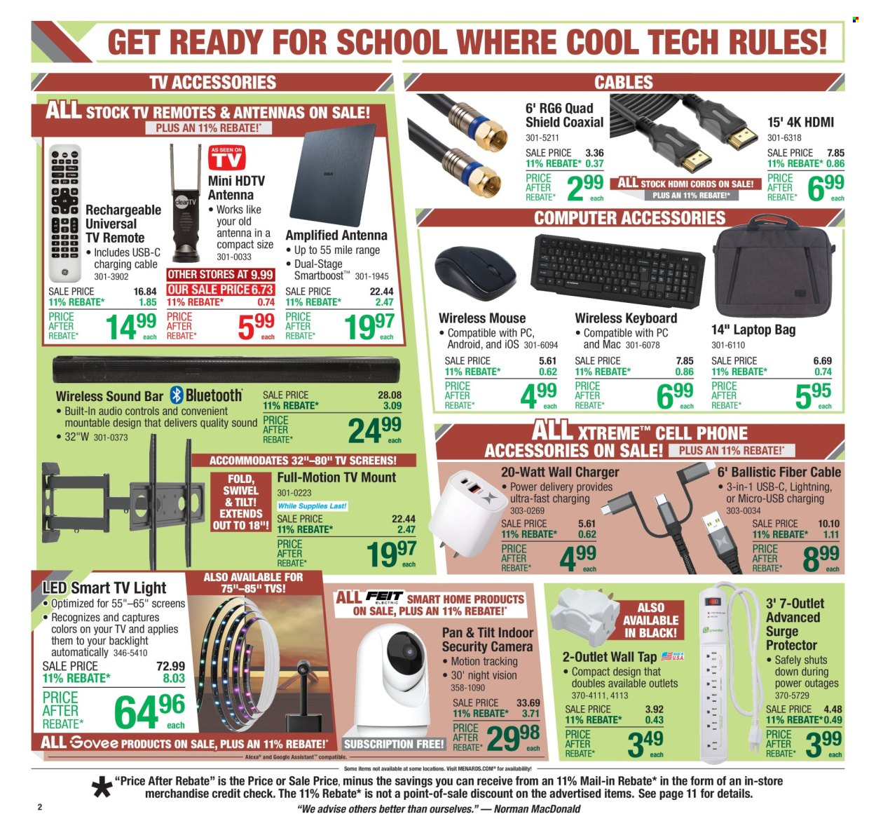Menards ad - 07/24/2025 - 08/03/2025. Page 4