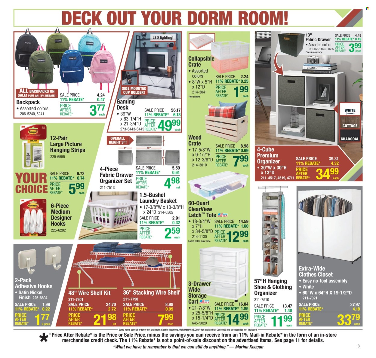 Menards ad - 07/24/2025 - 08/03/2025. Page 6