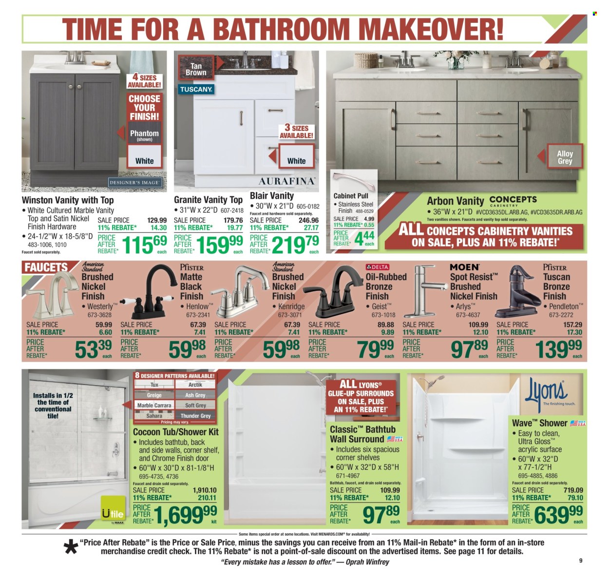Menards ad - 07/24/2025 - 08/03/2025. Page 13