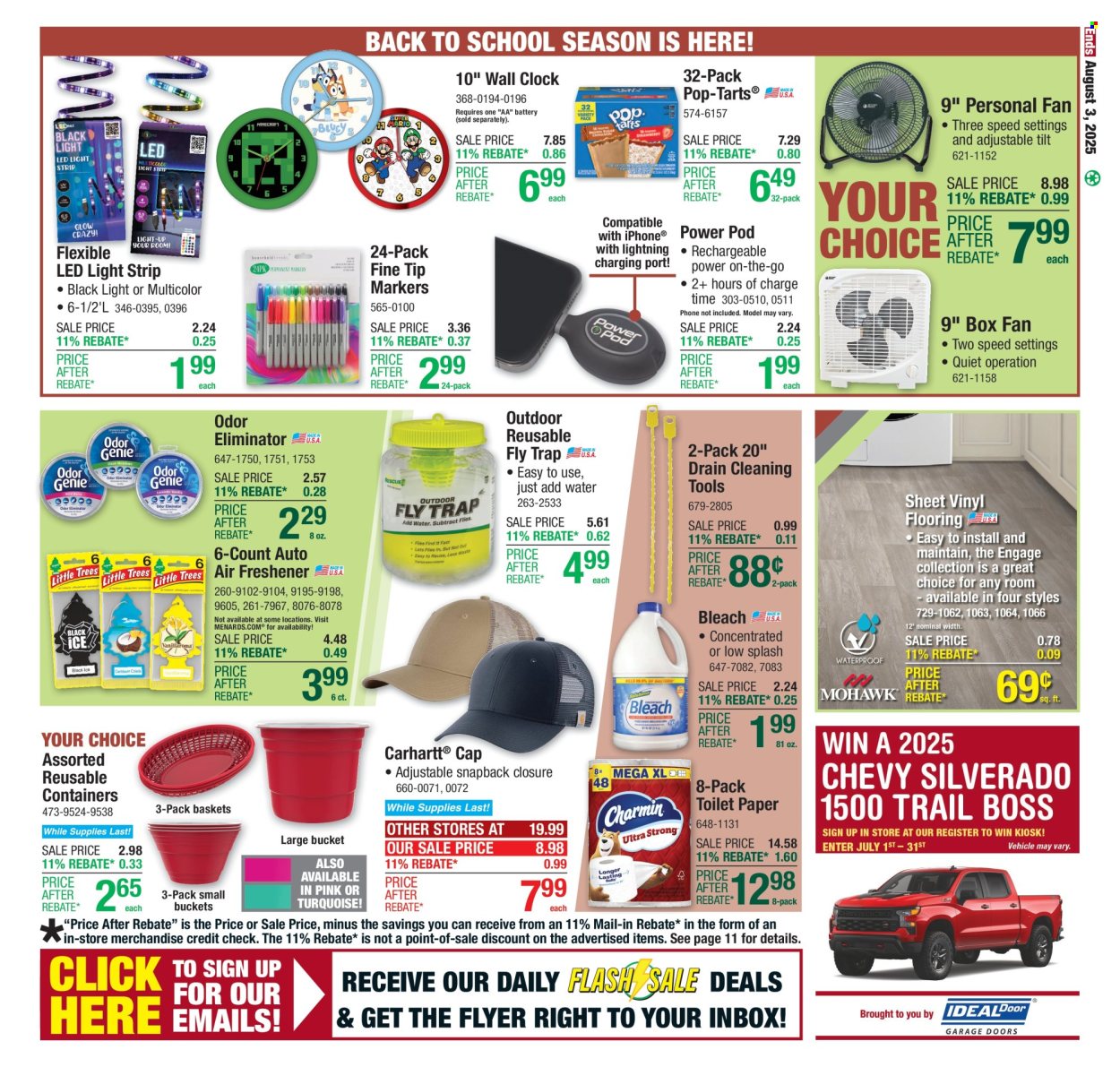 Menards ad - 07/24/2025 - 08/03/2025. Page 18